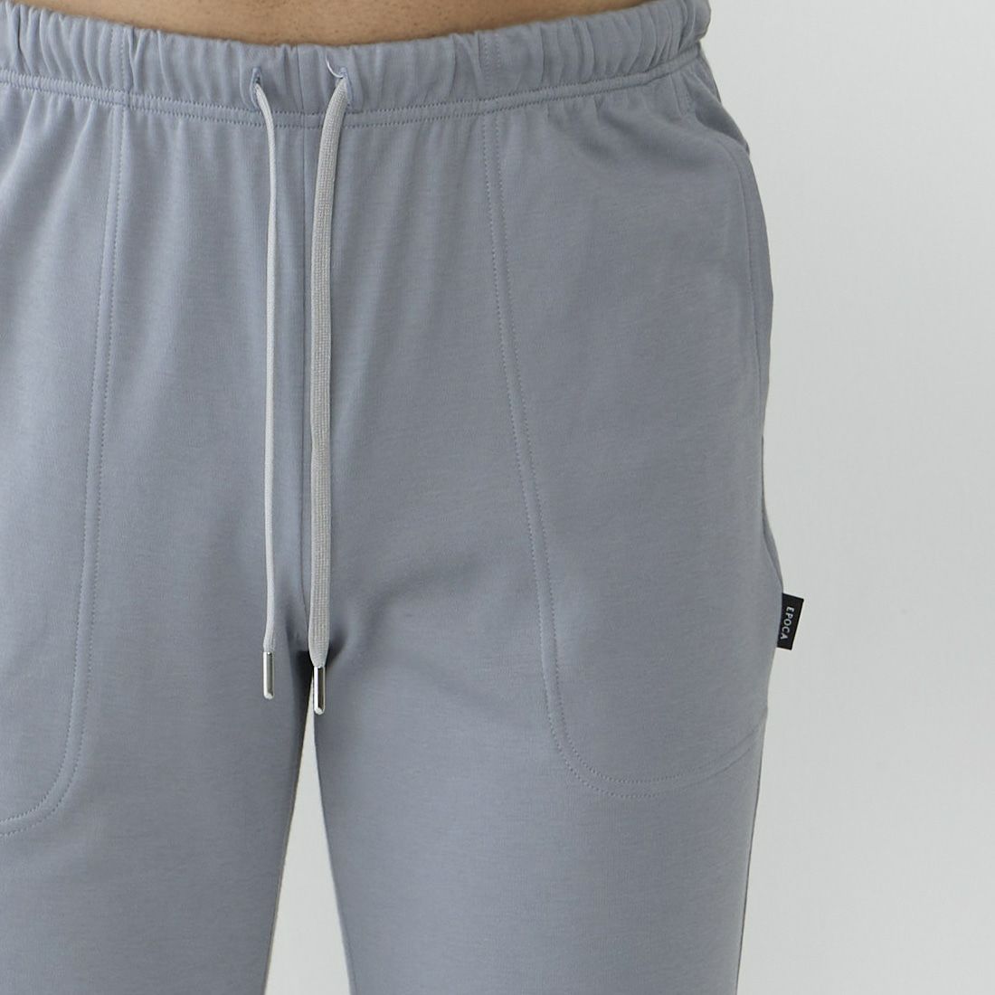 ポカ ウォモ アメリカンシーアイランドコットン前閉ロングテーパードパンツ