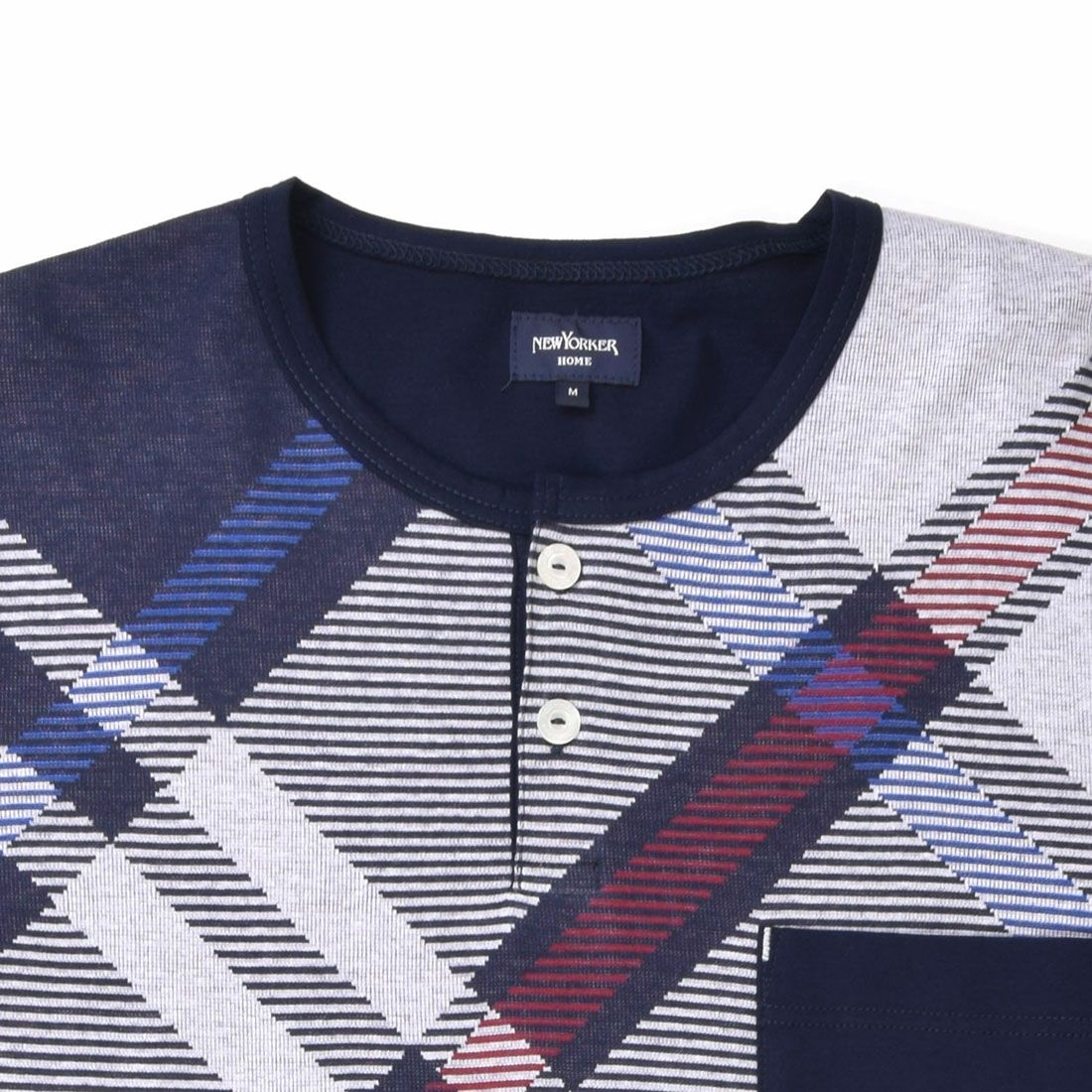 ニューヨーカー　ヘンリーネックパジャマ