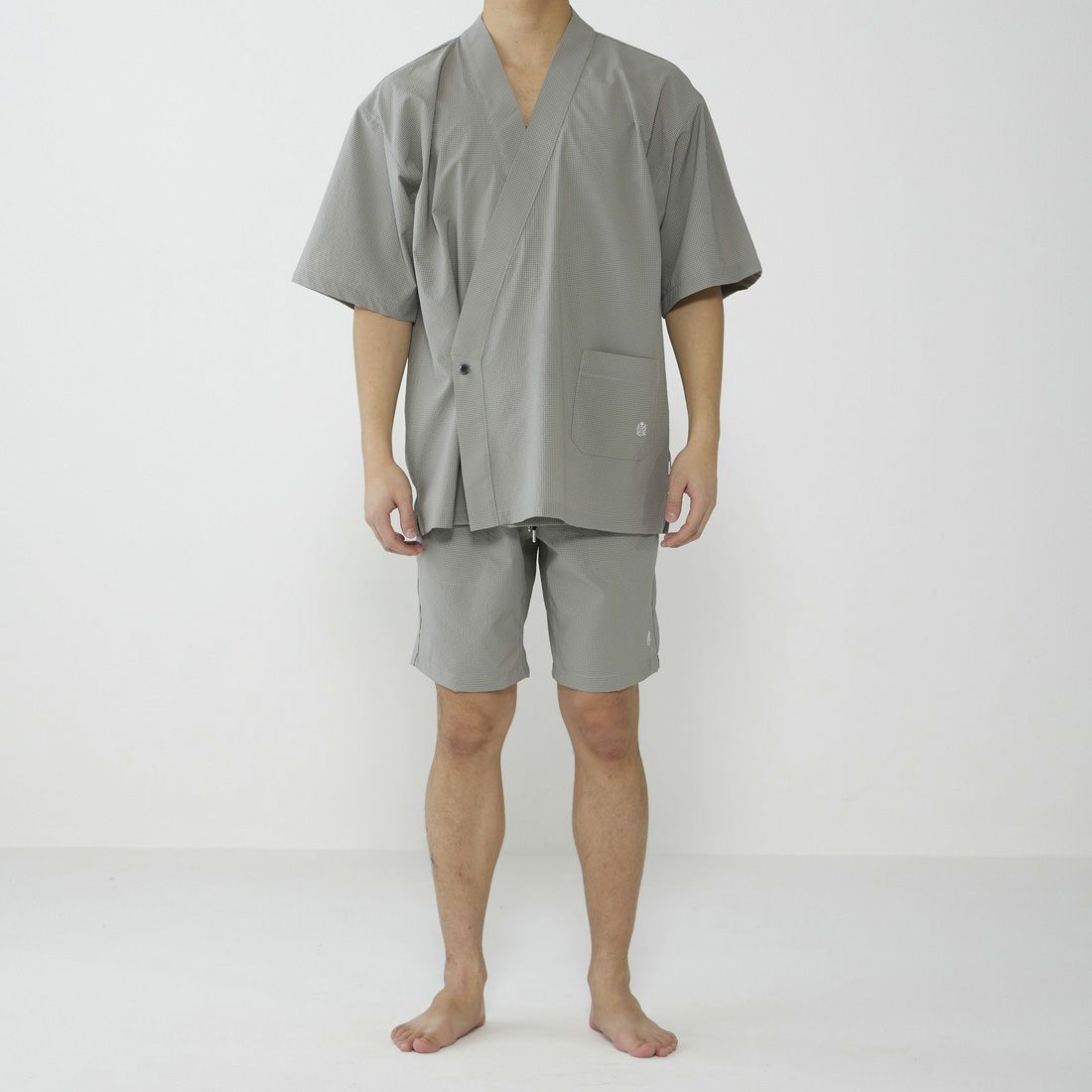 タケオキクチ　前閉じハーフパンツ