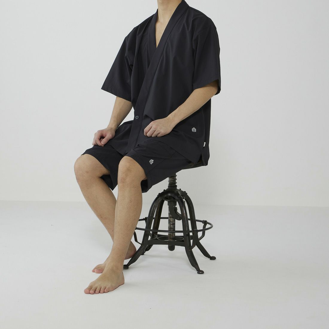 タケオキクチ　前閉じハーフパンツ
