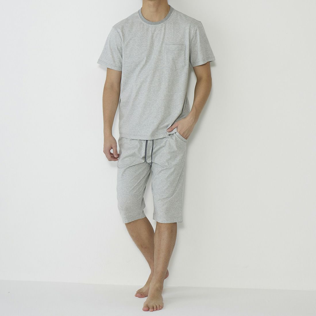 タケオキクチ　前閉じハーフパンツ