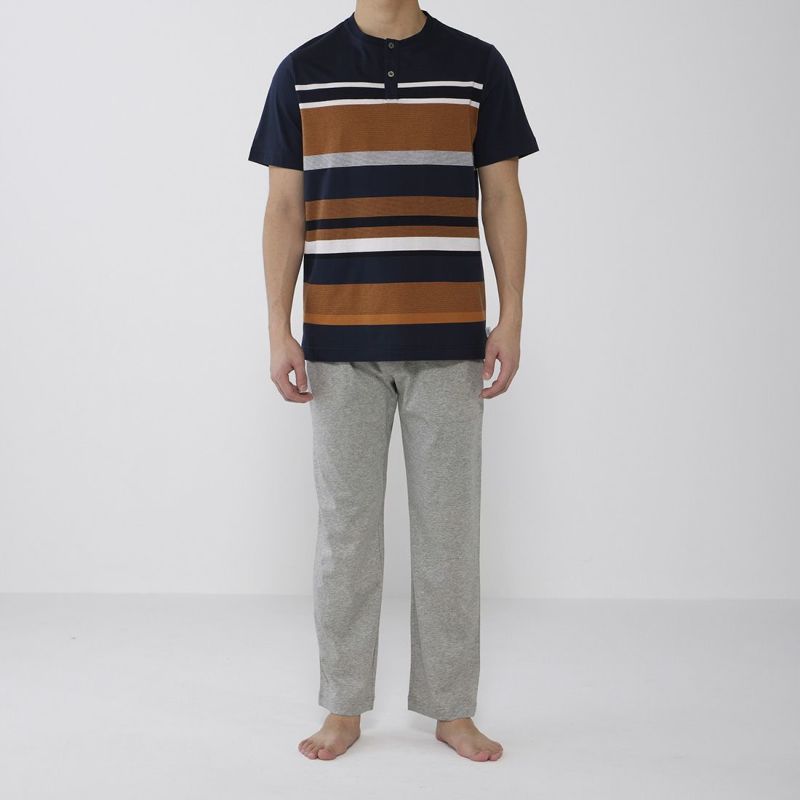 タケオキクチ　半袖クルーネックパジャマ