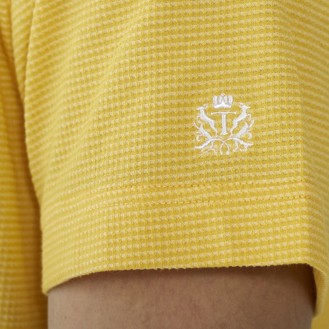 タケオキクチ　半袖レイヤードシャツ