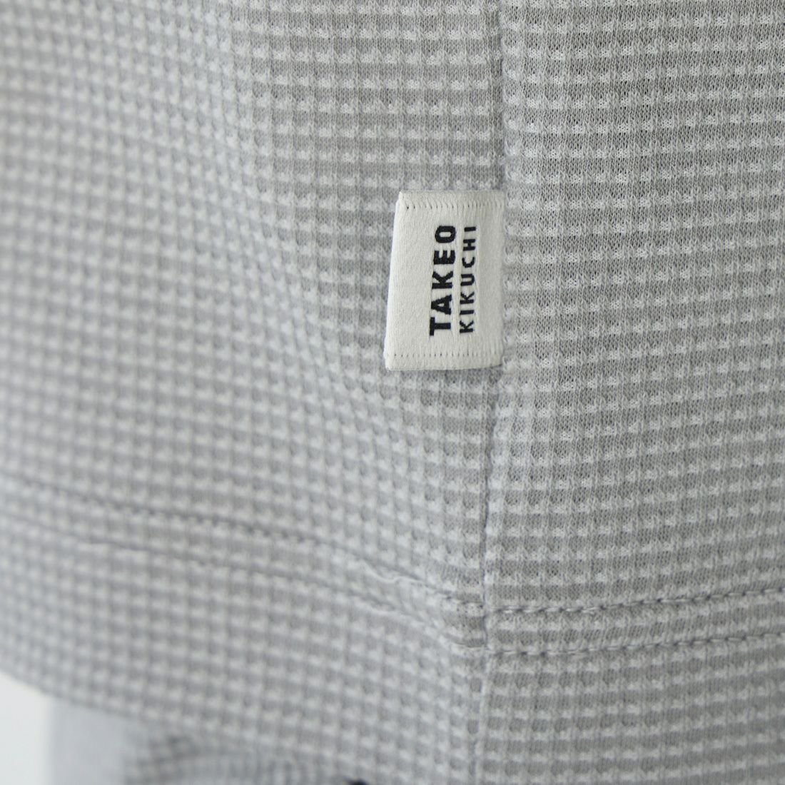 タケオキクチ　半袖レイヤードシャツ