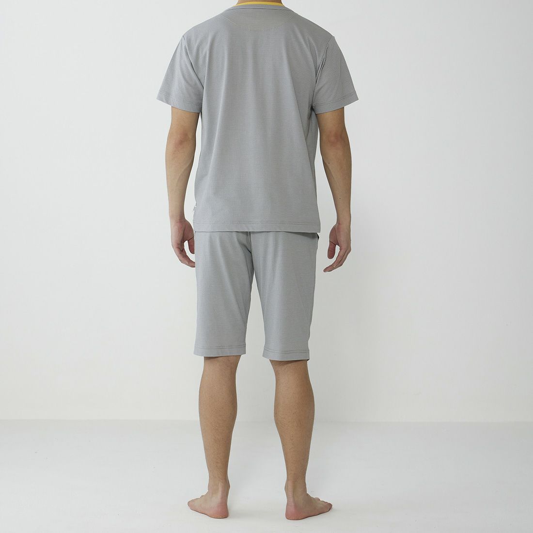 タケオキクチ　半袖レイヤードシャツ