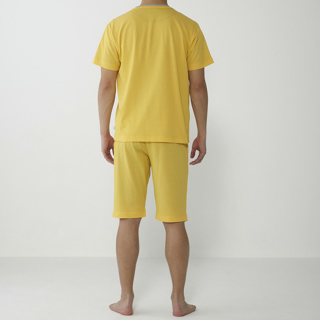 タケオキクチ　半袖レイヤードシャツ