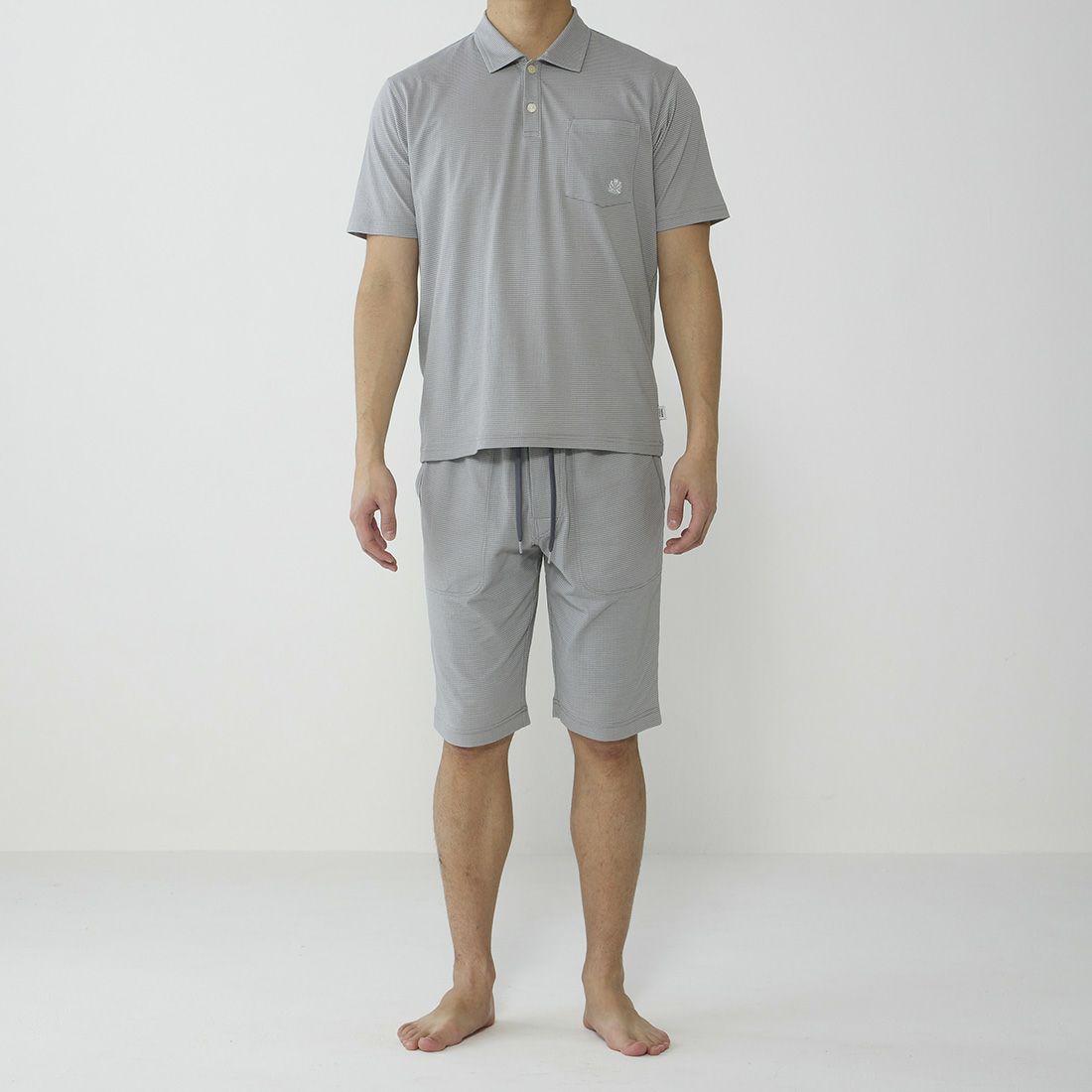 タケオキクチ　半袖衿きシャツ