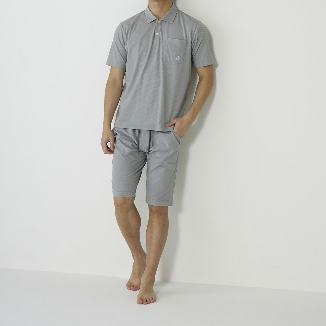 タケオキクチ　半袖衿きシャツ