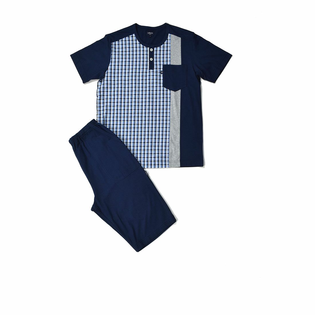 ニューヨーカー ヘンリーネックパジャマ