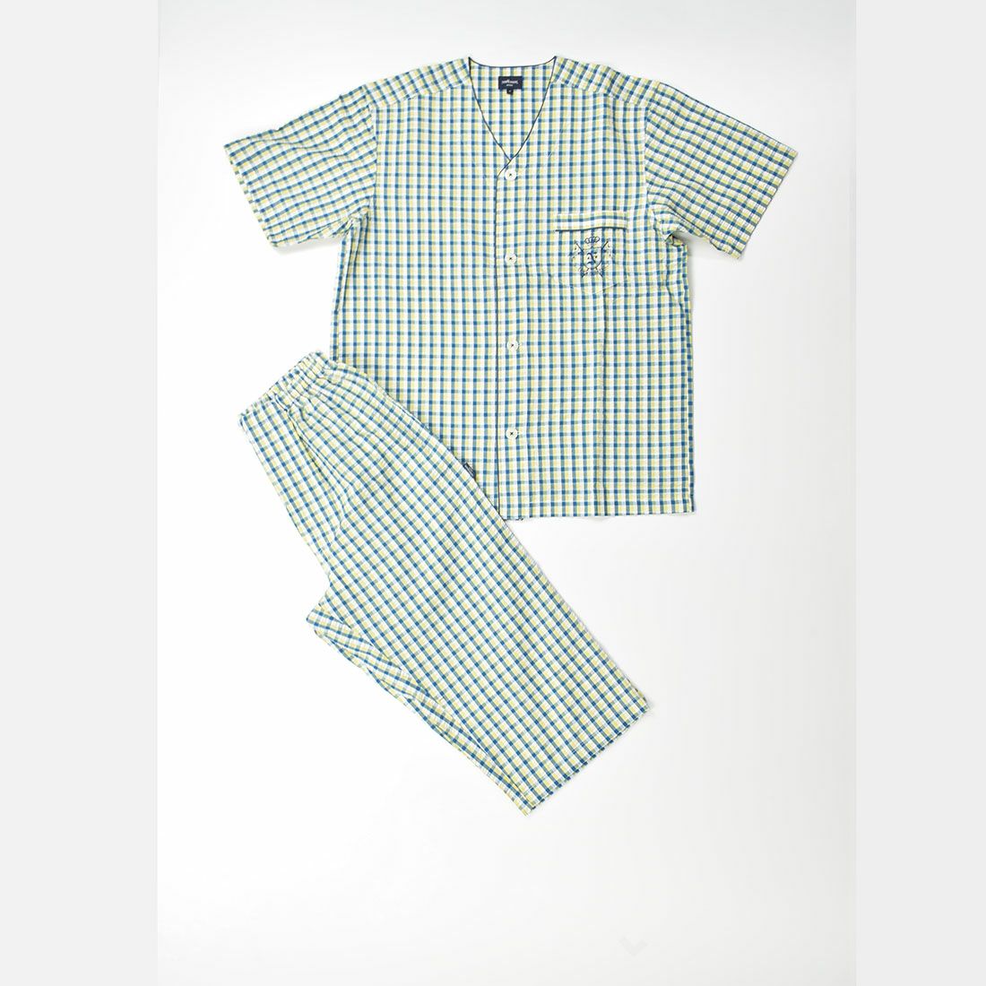 ニューヨーカー ノーカラー7分丈パンツパジャマ