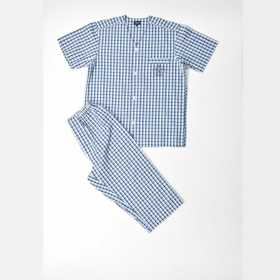 ニューヨーカー ノーカラー7分丈パンツパジャマ