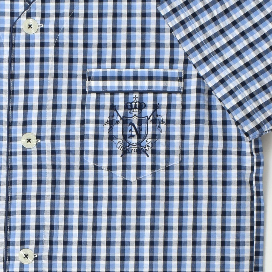 ニューヨーカー ノーカラー7分丈パンツパジャマ