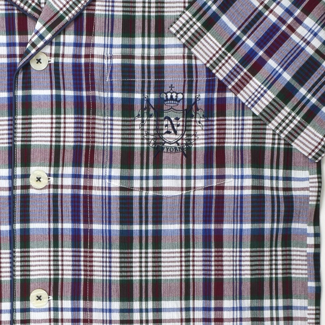 ニューヨーカー 半袖テーラードパジャマ