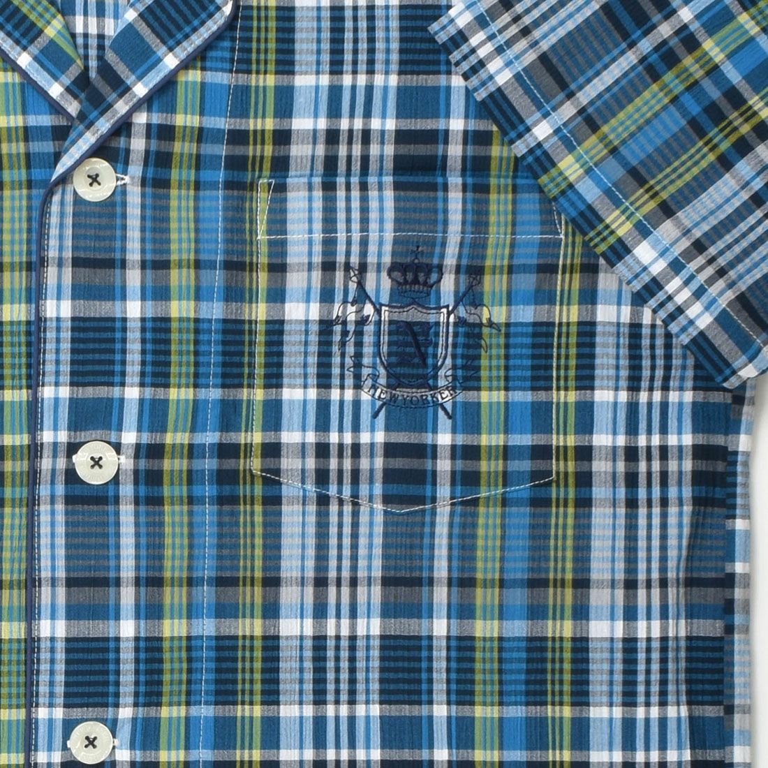 ニューヨーカー 半袖テーラードパジャマ