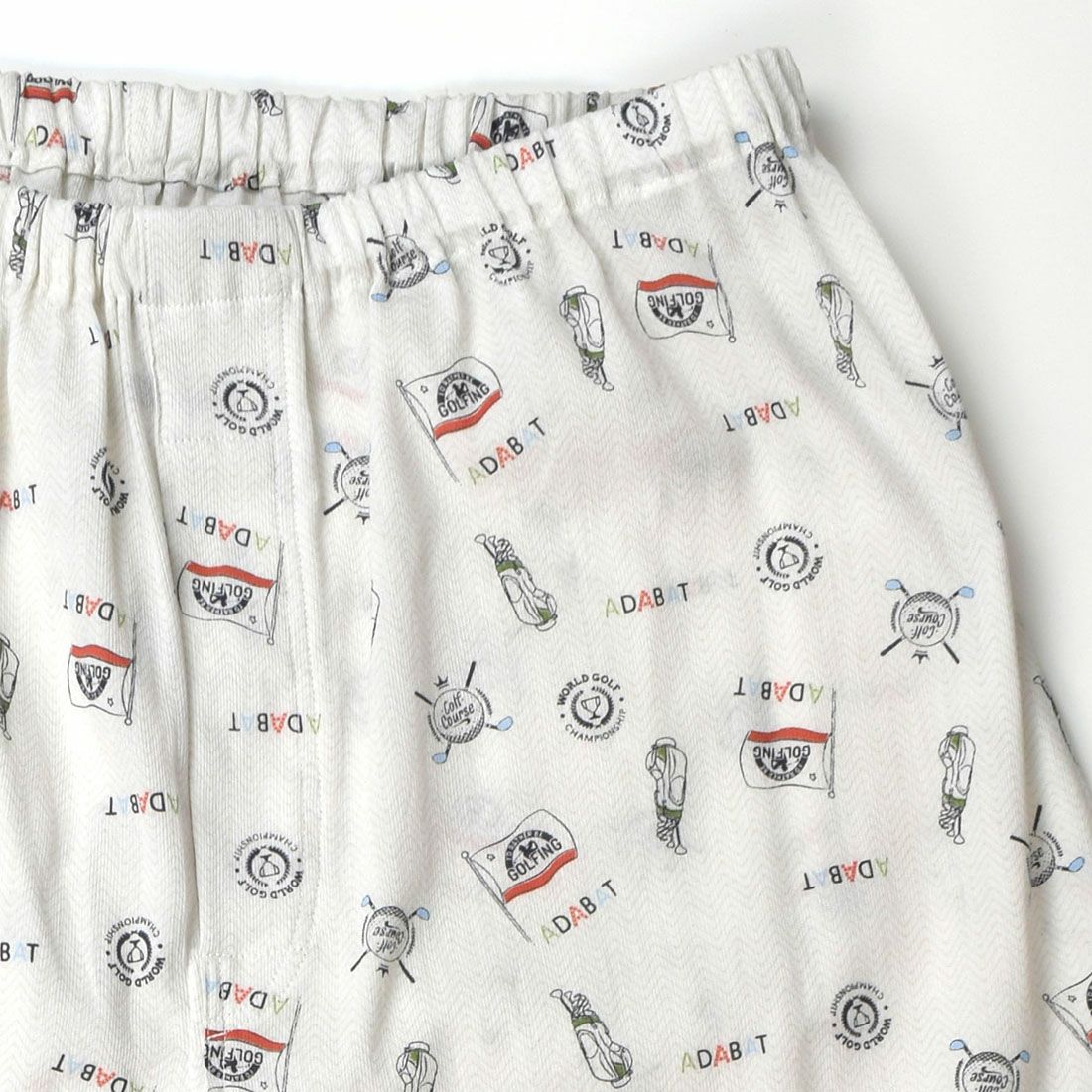 アダバット 半袖布帛パジャマ