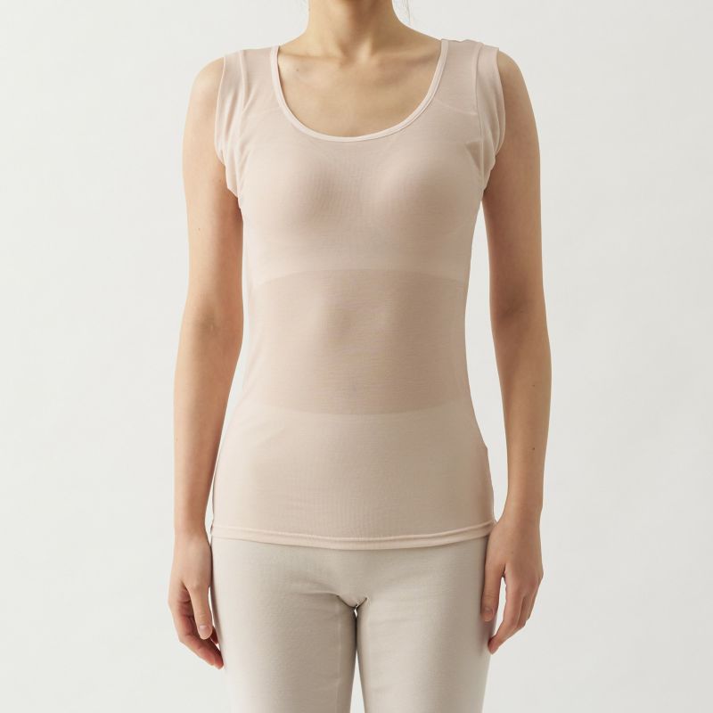 汗取りさん カップ付き ワイドタンクトッップ M･L･LL