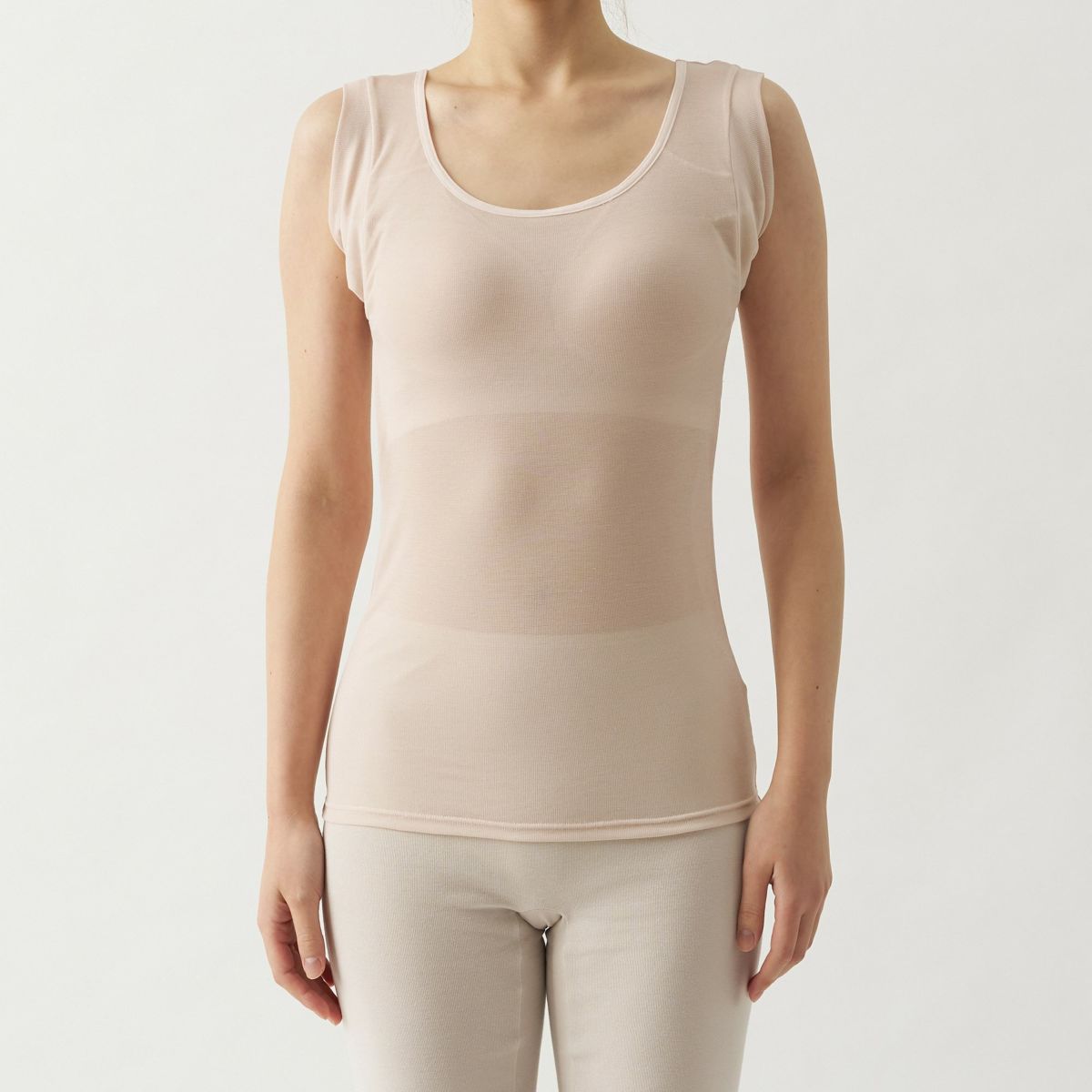 汗取りさん カップ付き ワイドタンクトッップ M･L･LL