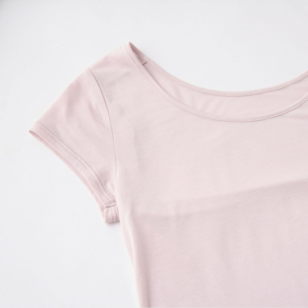 Saratto LAB. シルク入り放熱フレンチ袖 