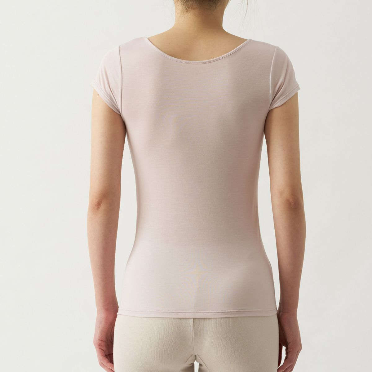 Saratto LAB. シルク入り放熱フレンチ袖 