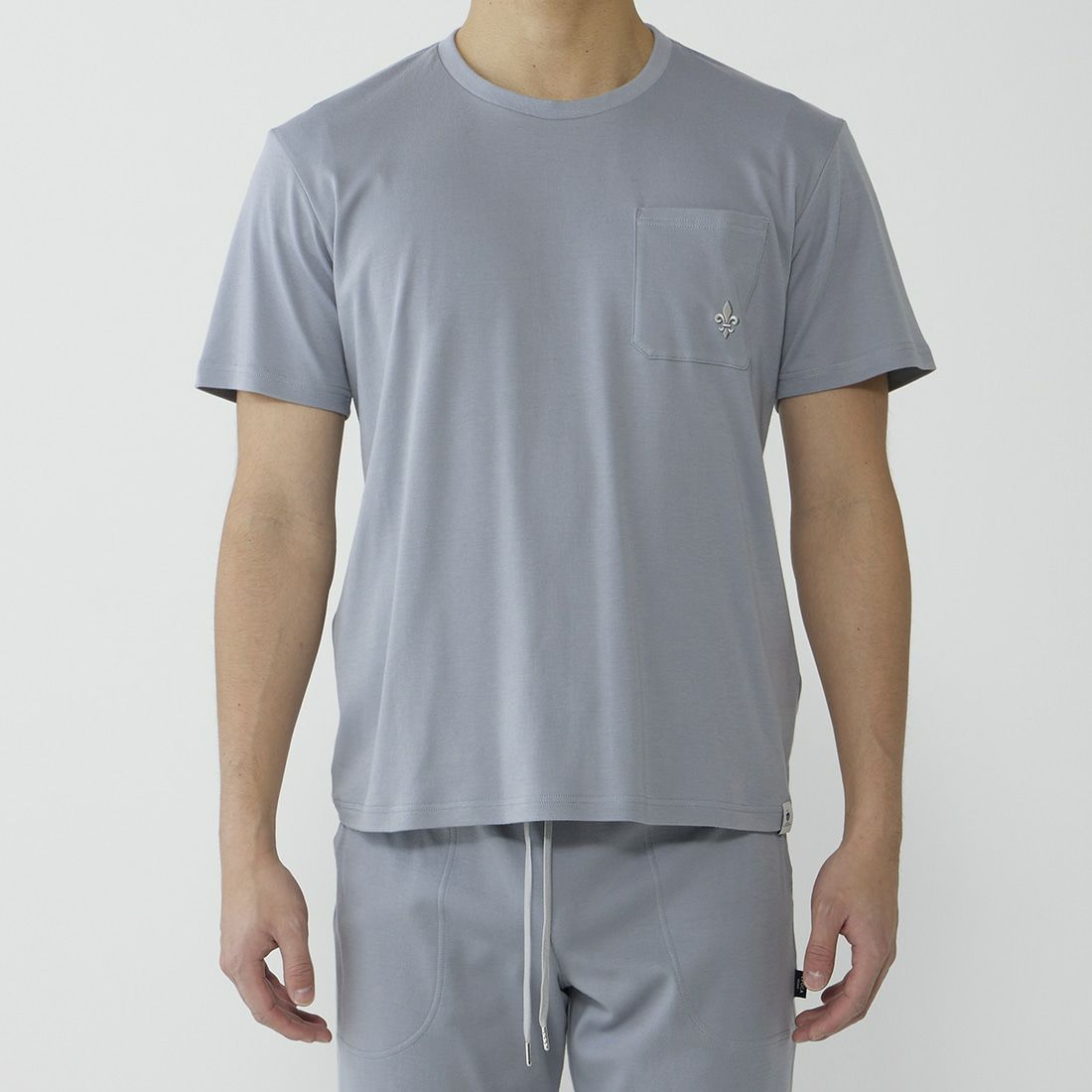 エポカ ウォモ アメリカンシーアイランドコットン半袖クルーネック 