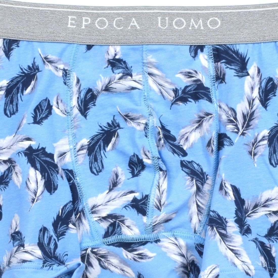 エポカ ウォモ 強撚糸前閉プリントボクサー