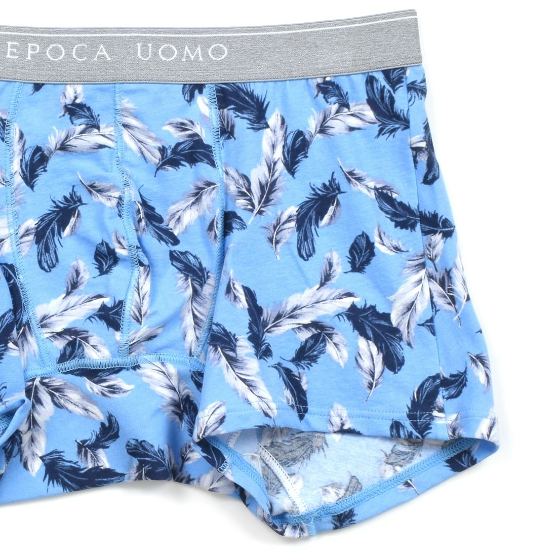 エポカ ウォモ 強撚糸前閉プリントボクサー