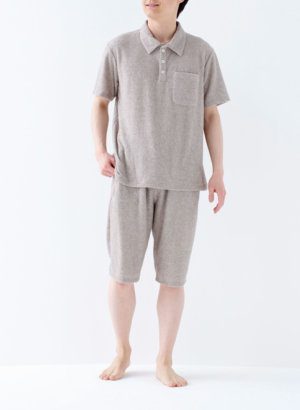 ライトソデス 半袖衿付きシャツ