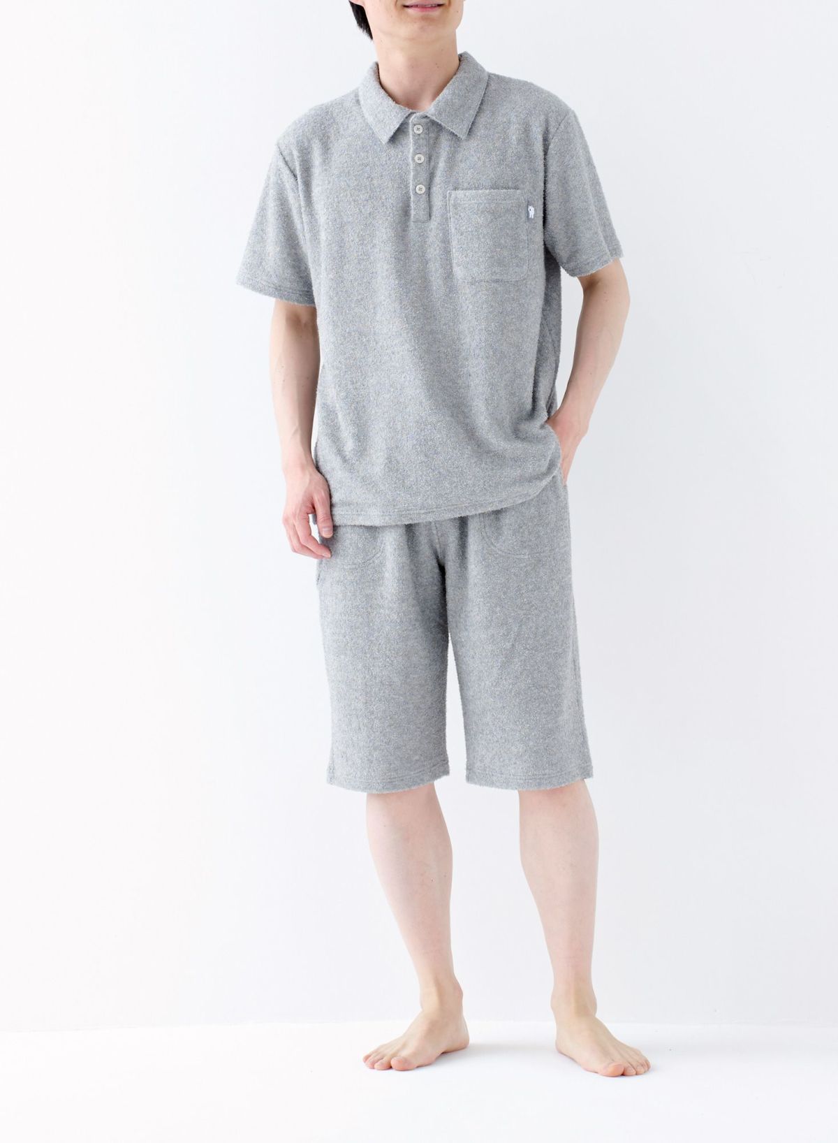 ライトソデス 半袖衿付きシャツ