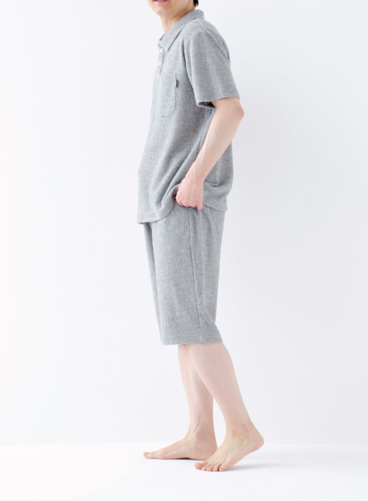 ライトソデス 半袖衿付きシャツ