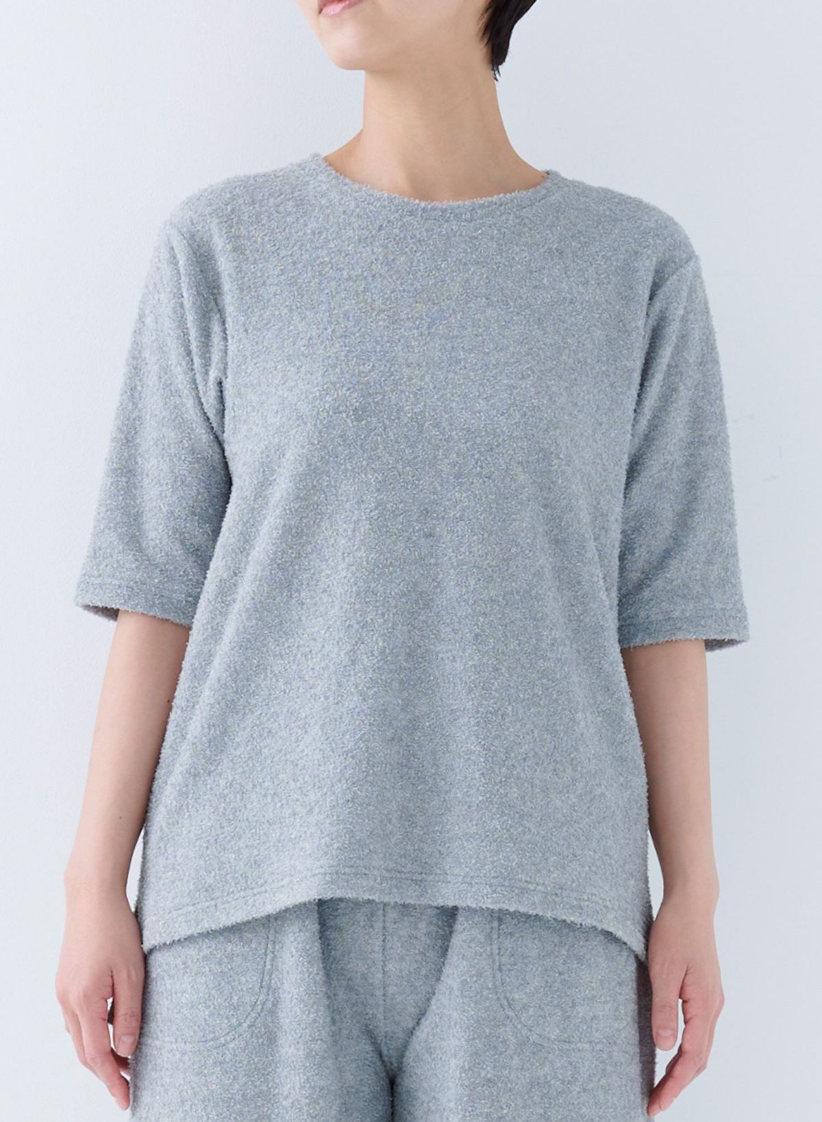 ライトソデス レディース 5分袖シャツ