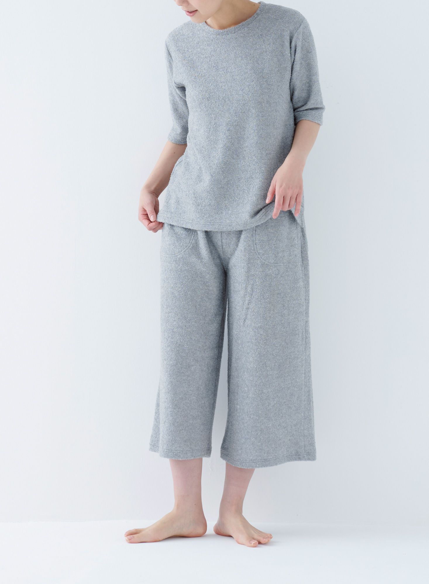ライトソデス レディース 5分袖シャツ