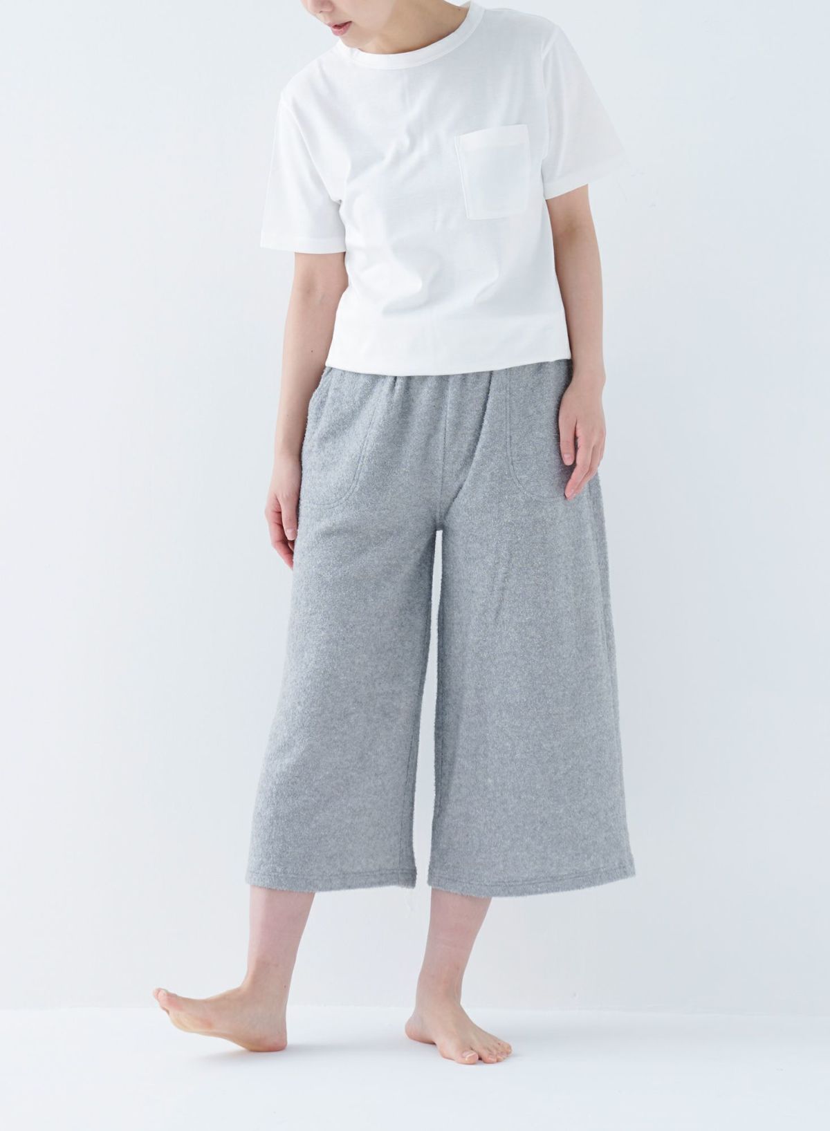 ライトソデス レディース ガウチョパンツ