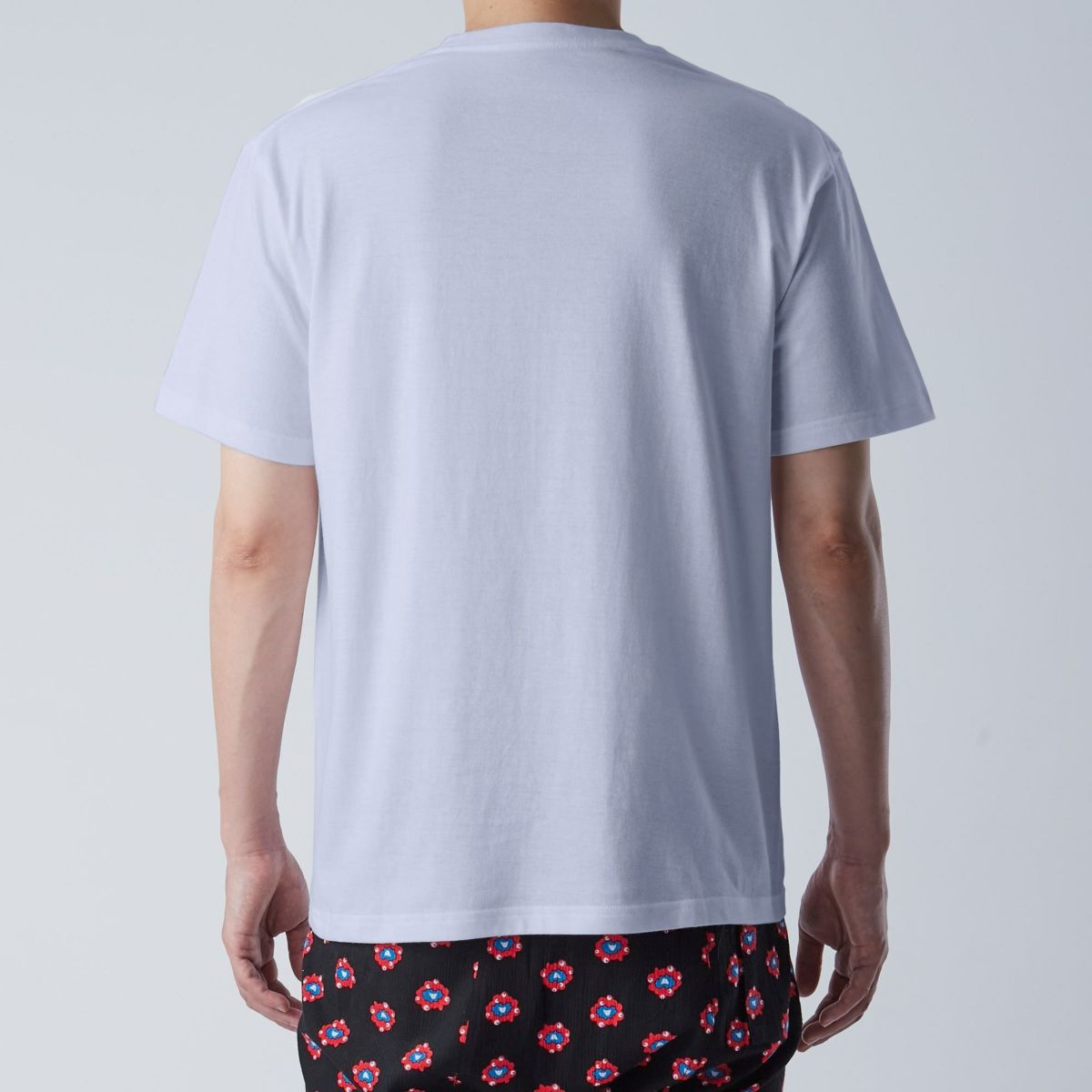 【メンズ】EXPO 2025 ミャクミャク 半袖丸首インナーTシャツ ワンポイント