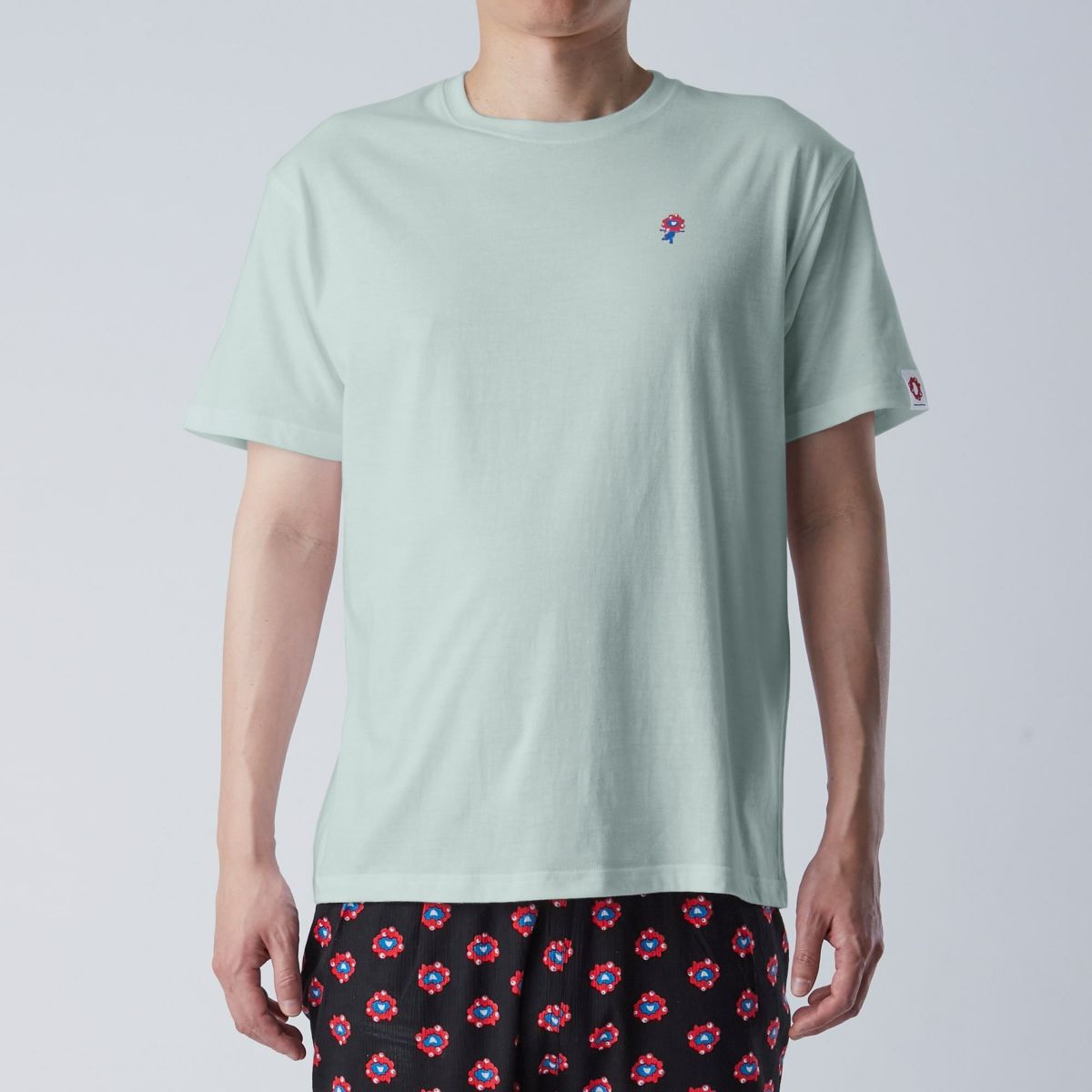 EXPO 2025 ミャクミャク 半袖丸首インナーTシャツ ワンポイント