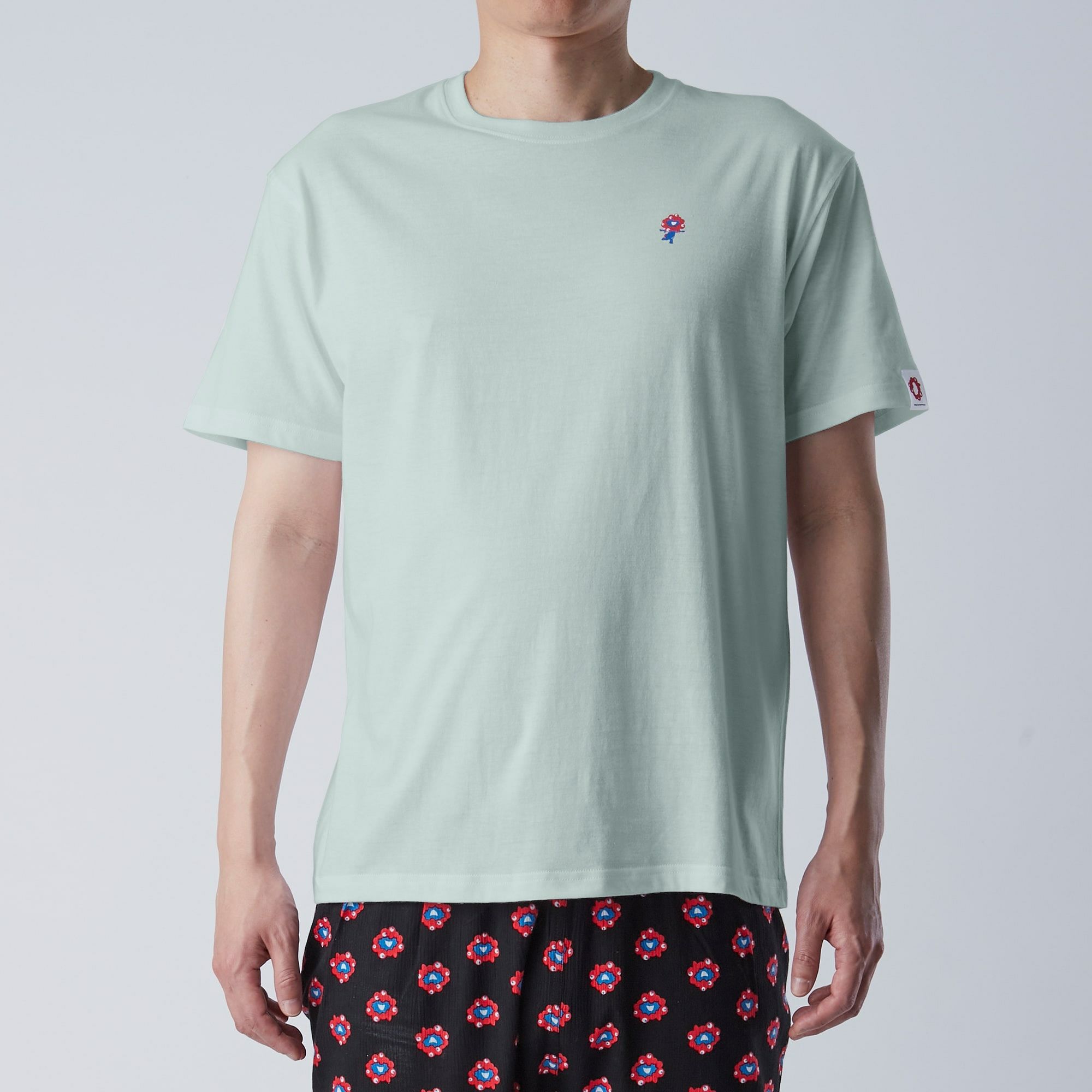 EXPO 2025 ミャクミャク 半袖丸首インナーTシャツ ワンポイント