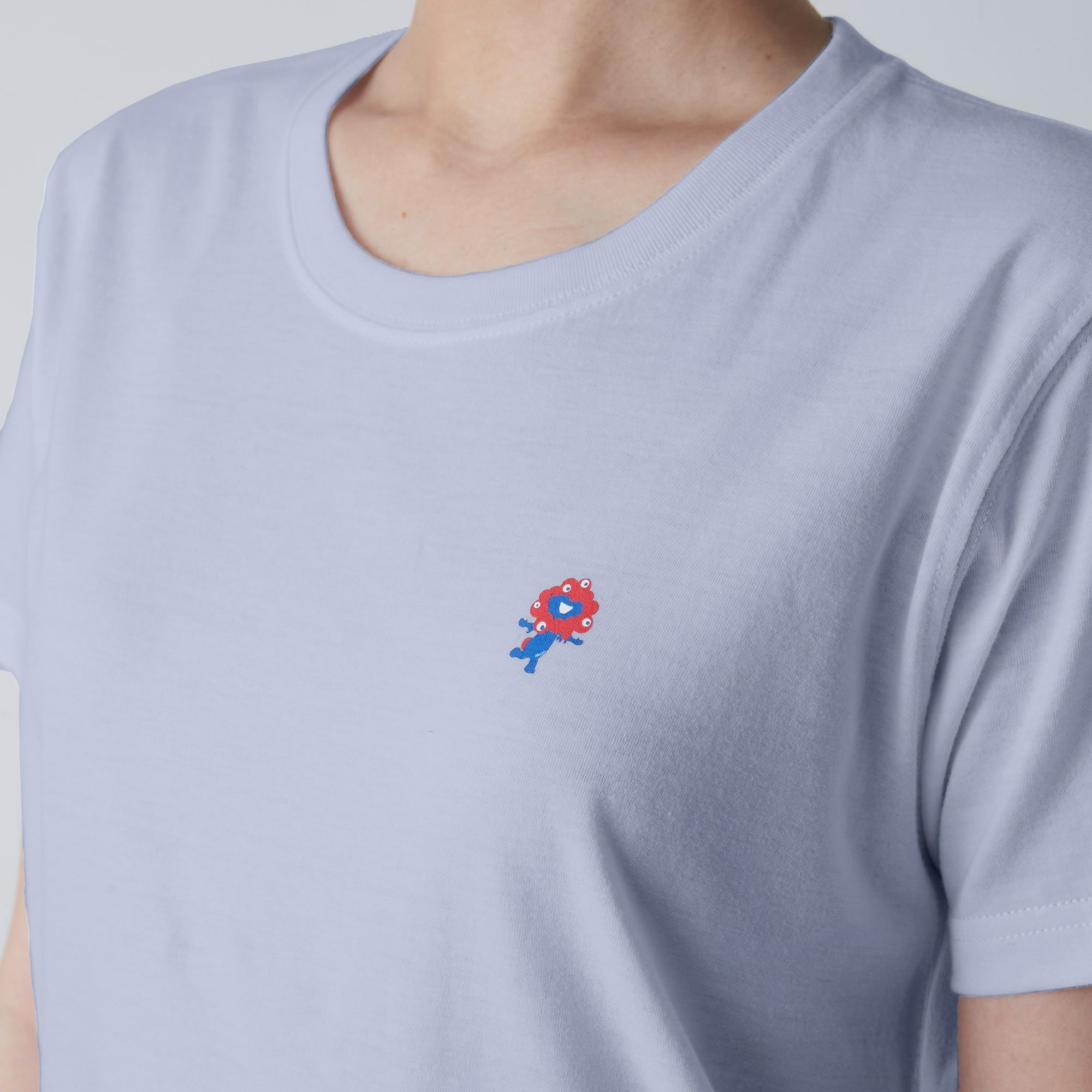 【レディース】EXPO 2025 ミャクミャク 半袖丸首インナーTシャツ ワンポイント