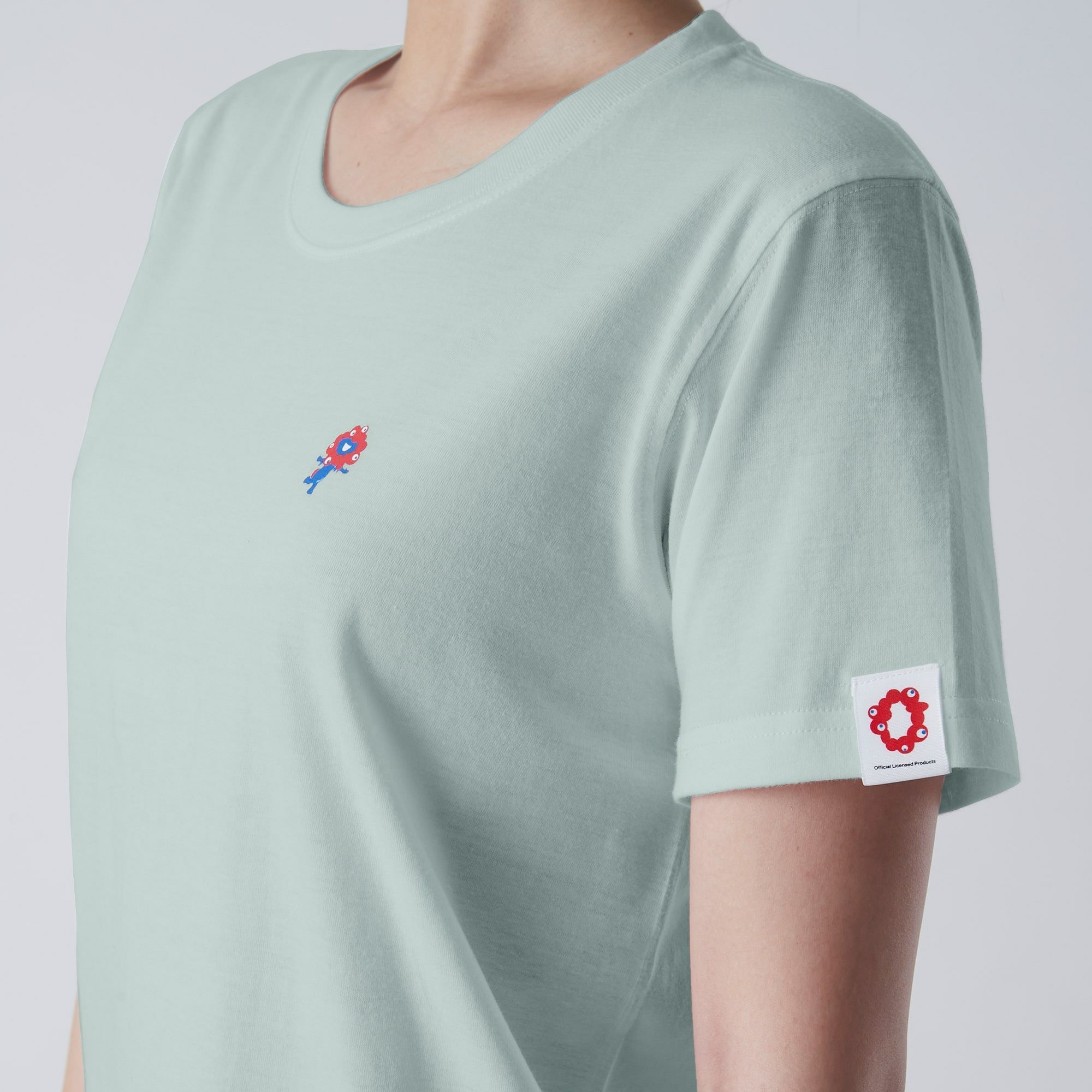 【レディース】EXPO 2025 ミャクミャク 半袖丸首インナーTシャツ ワンポイント