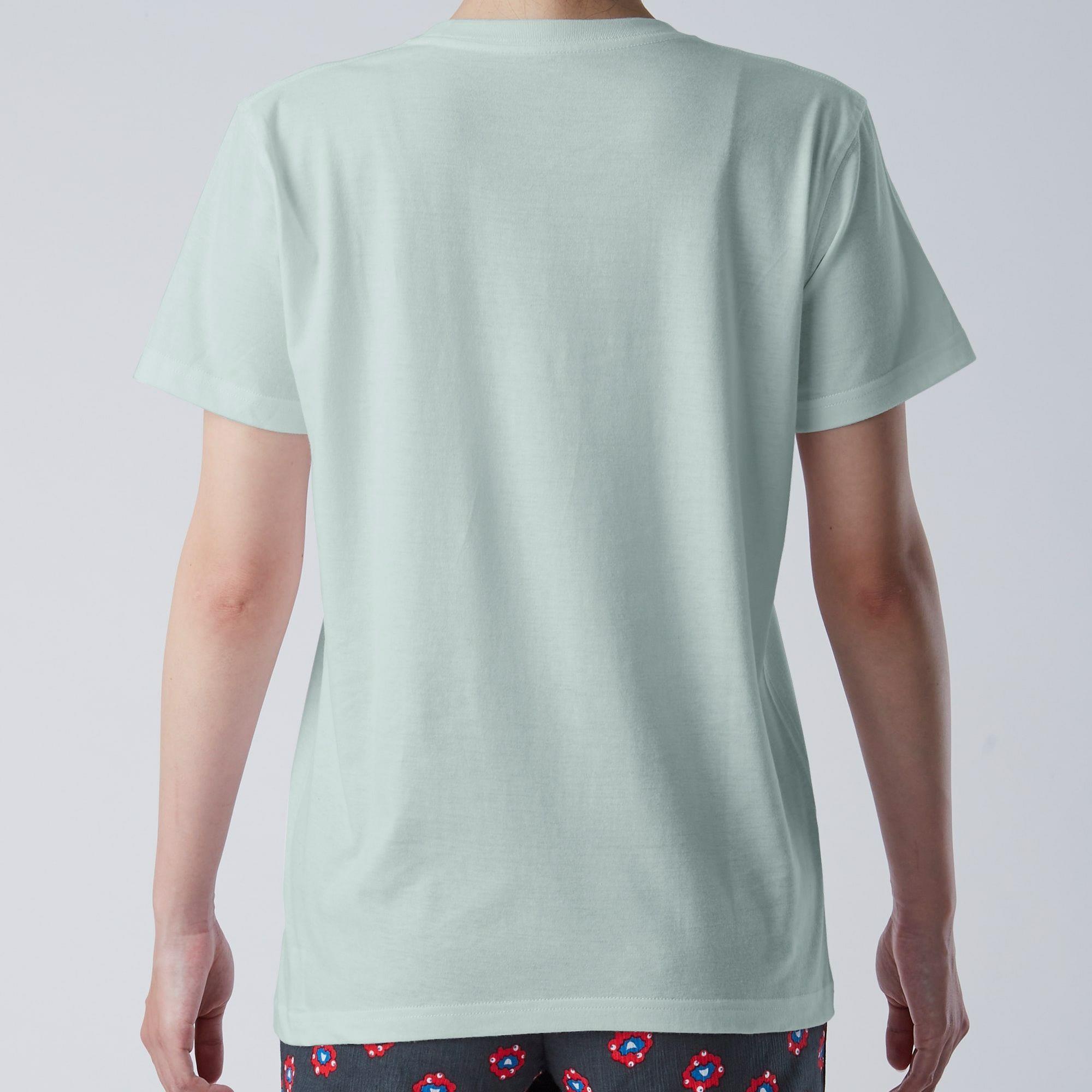 【レディース】EXPO 2025 ミャクミャク 半袖丸首インナーTシャツ ワンポイント