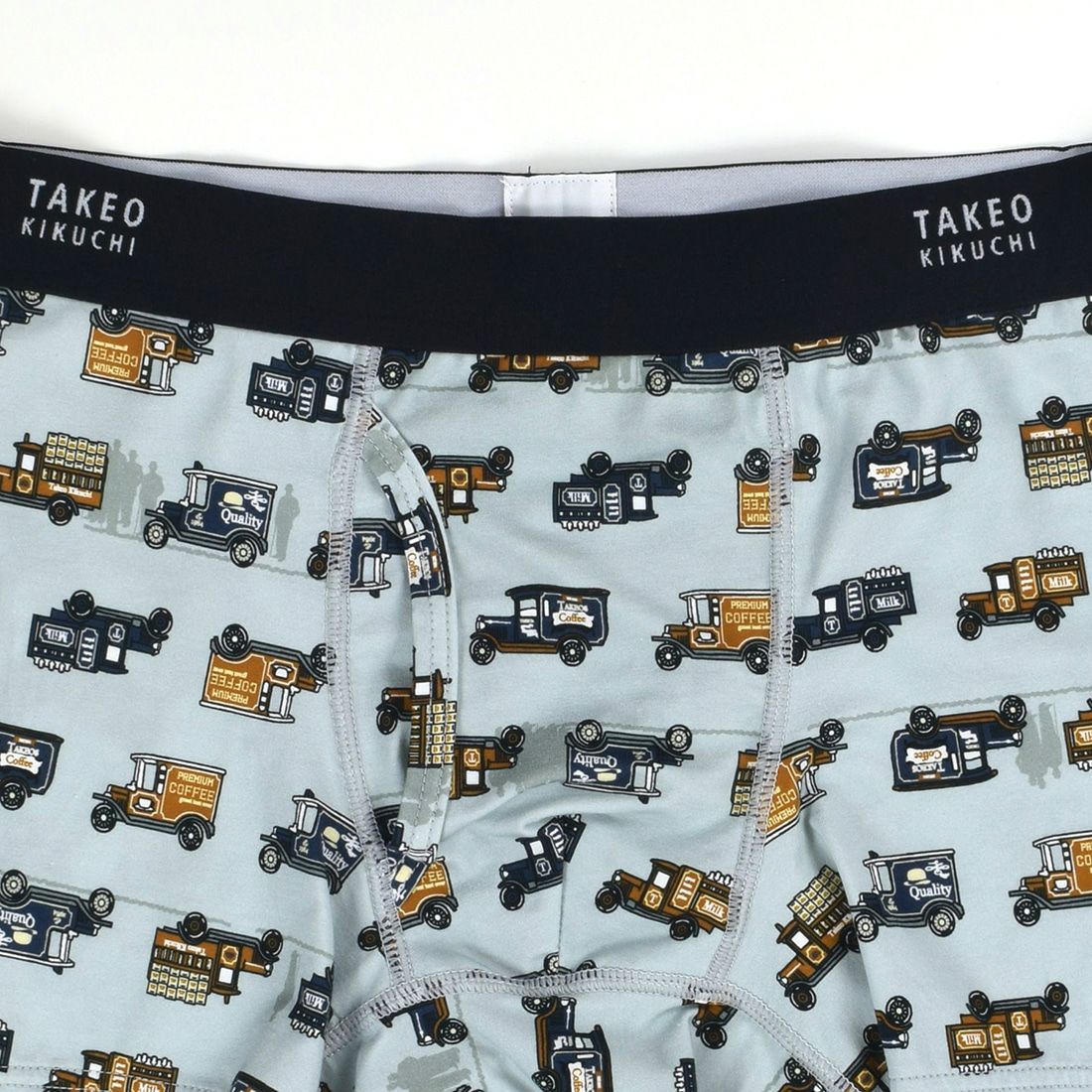 タケオキクチ ストレッチ前開ボクサー