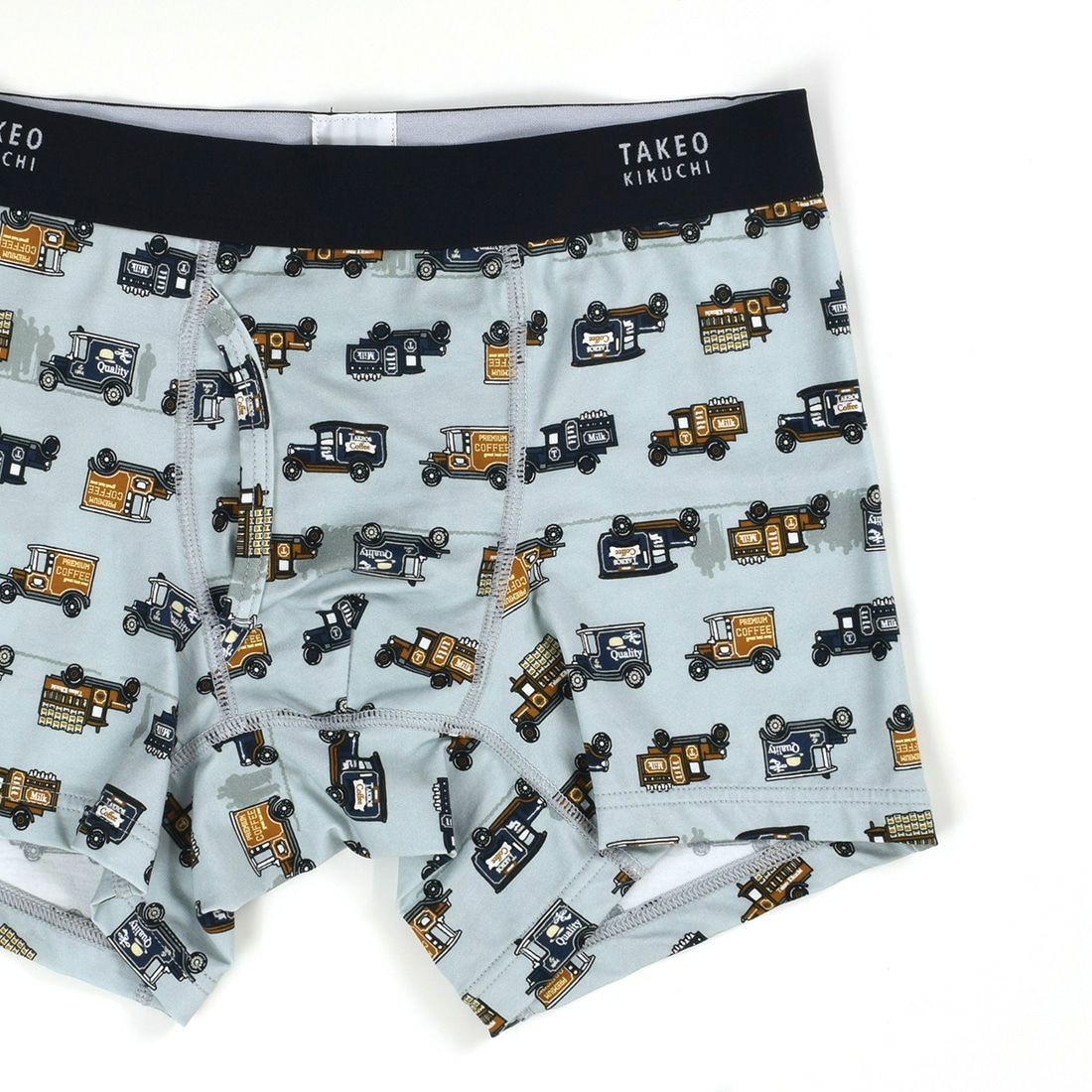 タケオキクチ ストレッチ前開ボクサー