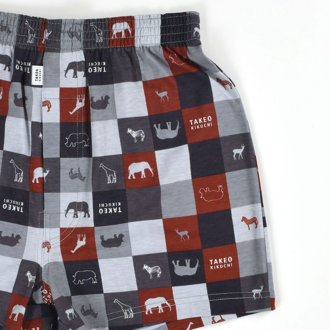 タケオキクチ 前開ニットトランクス