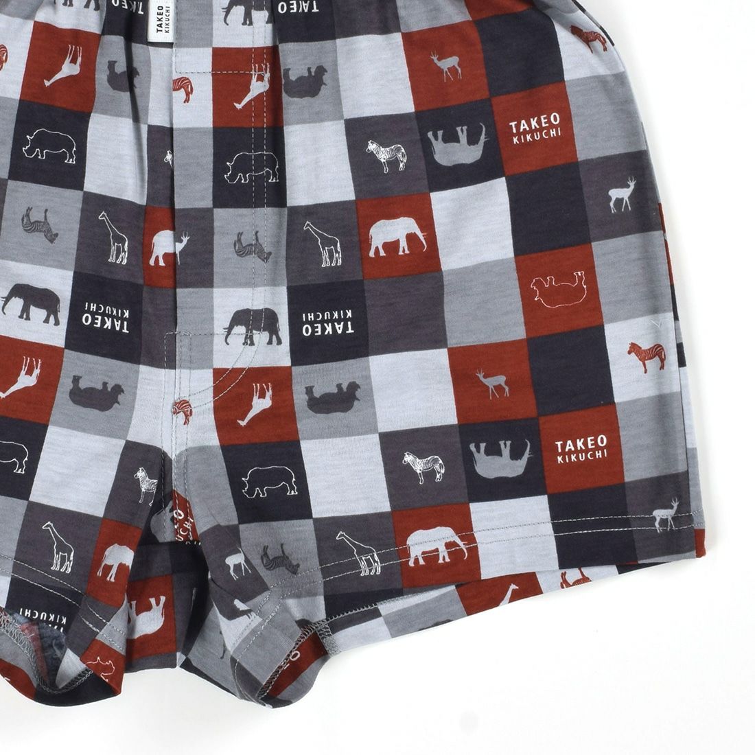 タケオキクチ 前開ニットトランクス