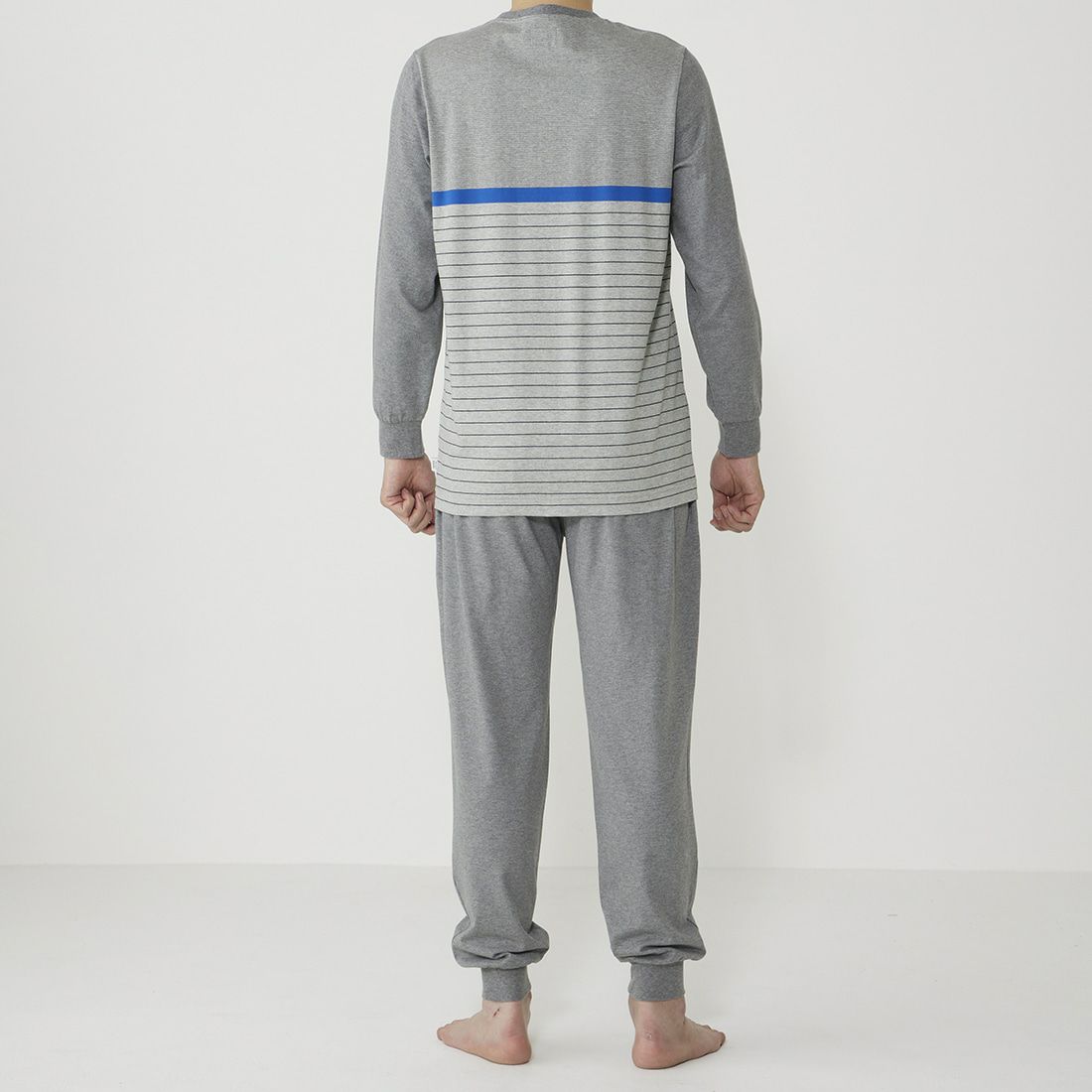 タケオキクチ 長袖ヘンリーネックパジャマ