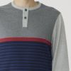 タケオキクチ 長袖ヘンリーネックパジャマ