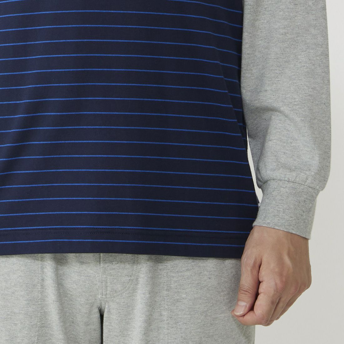 タケオキクチ 長袖ヘンリーネックパジャマ