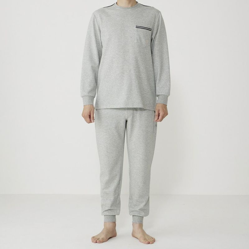 タケオキクチ 長袖クルーネックパジャマ