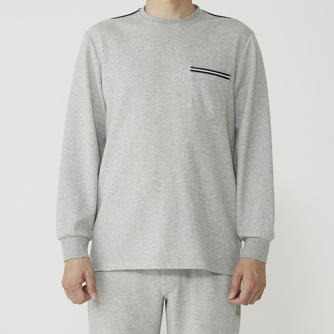 タケオキクチ 長袖クルーネックパジャマ