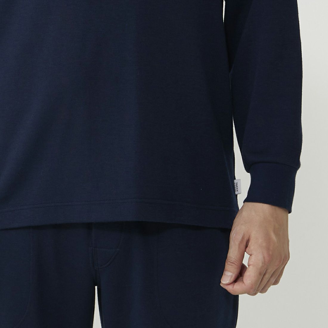 タケオキクチ 長袖クルーネックパジャマ