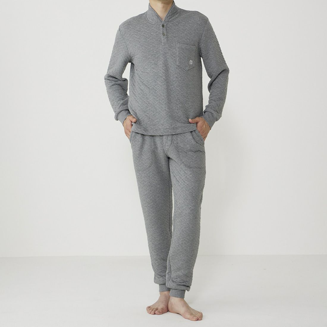 タケオキクチ 長袖ハイネックパジャマ