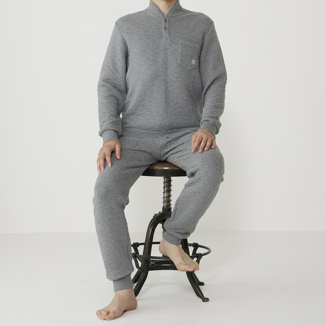 タケオキクチ 長袖ハイネックパジャマ